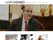 Tablet Screenshot of marioadaro.com